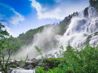 Flam watervallen Noorwegen Reizen Staelens