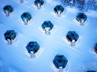 Lapland Glazen iglo Reizen Staelens