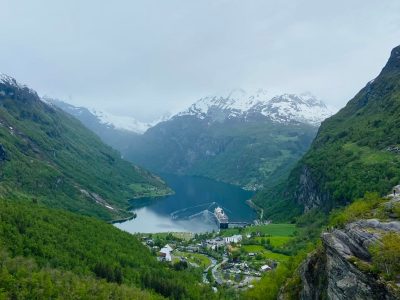 Noorse Fjorden Cruise Geiranger uitzicht Holland America Line Reizen Staelens