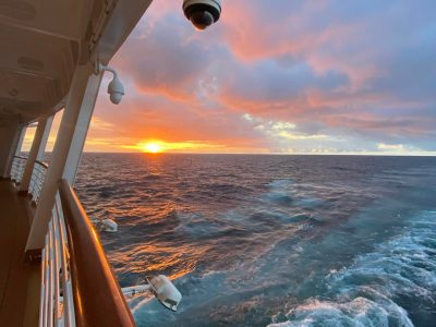 Noorse Fjorden Cruise Zonsondergang Holland America Line Reizen Staelens