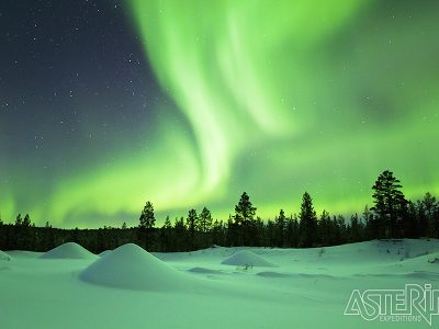 lapland rust natuur noorderlicht