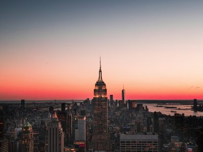 New York zornsondergang