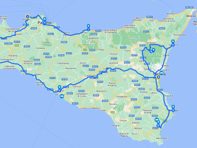 Reizen Staelens Sicilië Fly & drive route Imagine Travel