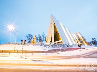 Tromso kathedraal Asteria Expeditions Reizen Staelens